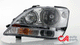 D-Motoring - Headlights - Chrome Housing - Clear Lens - Amber Corner - Plug-n-Play - Pair - 99-03 Lexus RX300 - 2