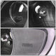 D-Motoring - Headlights - Black Housing - Clear Lens - Plug-n-Play - Pair - 98-02 Lincoln Town Car - 4