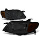 D-Motoring - Headlights - Smoked Lens - Amber Corner - Plug-n-Play - Pair - 01-03 Mazda Protege - 1