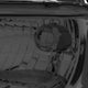 D-Motoring - Headlights - Smoked Housing - Smoked Lens - Clear Corner - Plug-n-Play - Pair - 01-03 Mazda Protege - 3