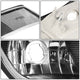 D-Motoring - Headlights - Black Housing - Clear Corner - Plug-n-Play - Pair - 98-02 Mercury Grand Marquis - 3