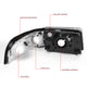 D-Motoring - 06-11 Mercury Grand Marquis Headlights - Black Housing - Clear Lens - Clear Corner - Plug-n-Play - Pair - 6
