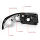 D-Motoring - 06-11 Mercury Grand Marquis Headlights - Chrome Housing - Clear Lens - Clear Corner - Plug-n-Play - Pair - 6