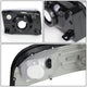 D-Motoring - Headlights - Smoked Housing - Smoked Lens - Clear Corner - Plug-n-Play - Pair - 06-11 Mercury Grand Marquis - 5