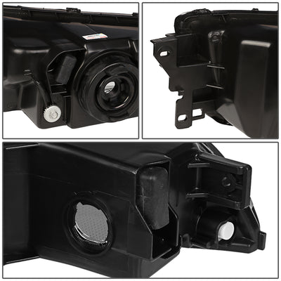 D-Motoring - Headlights - Smoked Lens - Plug-n-Play - Pair - 99-03 Mitsubishi Galant - 5