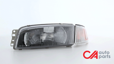 97-01-mitsubishi-mirage-headlights-black-housing-clear-lens-amber-corner-plug-n-play-pair-hl-oh-069-bk-am - 4