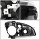 D-Motoring - Headlights - Black Housing - Amber Corner - Plug-n-Play - Pair - 05-06 Nissan Altima - 5