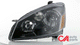 D-Motoring - Headlights - Black Housing - Amber Corner - Plug-n-Play - Pair - 05-06 Nissan Altima - 2