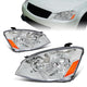05-06 Nissan Altima Headlights - Chrome Housing - Amber Corner - Plug-n-Play - Pair