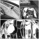D-Motoring - Headlights - Black Housing - Clear Corner - Plug-n-Play - Pair - 07-09 Nissan Altima 4-Door Sedan - 4
