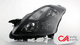 D-Motoring - Headlights - Black Housing - Clear Corner - Plug-n-Play - Pair - 07-09 Nissan Altima 4-Door Sedan - 2