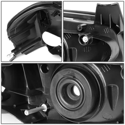 D-Motoring - 00-01 Nissan Maxima Headlights - Clear Lens - Clear Corner - Plug-n-Play - Pair - 5