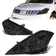 03-07 Nissan Murano Headlights - Smoked Housing - Smoked Lens - Clear Corner - Plug-n-Play - Pair