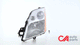 headlights-chrome-housing-clear-lens-amber-corner-plug-n-play-pair-07-09-nissan-sentra-hl-oh-078-ch-am - 3