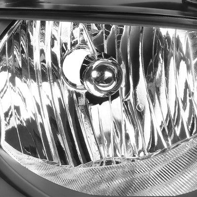 D-Motoring - Headlights - Black Housing - Amber Corner - Plug-n-Play - Pair - 4-06 Nissan Sentra - 2