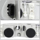 D-Motoring - Headlights - Chrome Housing - Clear Lens - Clear Corner - Plug-n-Play - Pair - 99-04 Oldsmobile Alero - 5