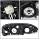 D-Motoring - Headlights - Black Housing - Clear Corner - Plug-n-Play - Pair - 04-08 Pontiac Grand Prix - 5