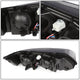 D-Motoring - Headlights - Smoked Lens - Clear Corner - Plug-n-Play - Pair - 03-07 Saturn Ion - 3