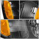 D-Motoring - Headlights - Black Housing - Clear Lens - Amber Corner - Plug-n-Play - Pair - 00-04 Subaru Legacy GT - 4