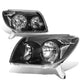 D-Motoring - 03-05 Toyota 4Runner Headlights - Clear Lens - Clear Corner - Plug-n-Play - Pair - 1