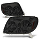 D-Motoring - Headlights - Smoked Lens - Amber Corner - Plug-n-Play - Pair - 03-05 Toyota 4Runner - 1