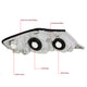 D-Motoring - Headlights - Black Housing - Clear Lens - Clear Corner - Plug-n-Play - Pair - 00-04 Toyota Avalon - 6