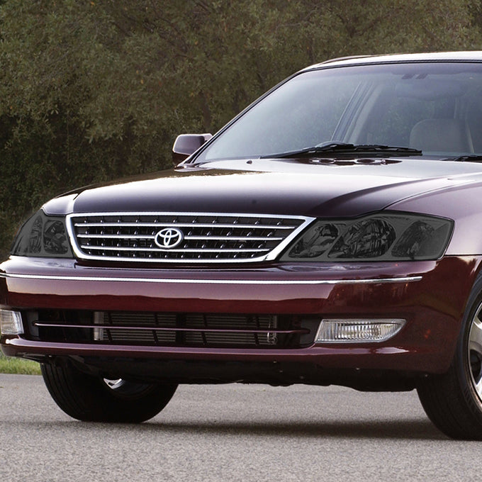 D-Motoring - Headlights - Smoked Lens - Clear Corner - Plug-n-Play - Pair - 00-04 Toyota Avalon - 5