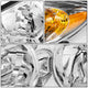 D-Motoring - Headlights - Chrome Housing - Amber Corner - Plug-n-Play - Pair - 02-04 Toyota Camry - 3