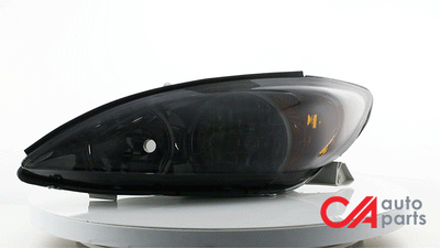 D-Motoring - Headlights - Smoked Lens - Amber Corner - Plug-n-Play - Pair - 02-04 Toyota Camry - 2