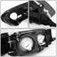 D-Motoring - Headlights - Black Housing - Clear Lens - Clear Corner - Plug-n-Play - Pair - 93-97 Toyota Corolla - 5