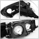 D-Motoring - Headlights - Chrome Housing - Clear Lens - Clear Corner - Plug-n-Play - Pair - 93-97 Toyota Corolla - 5