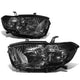 D-Motoring - 08-10 Toyota Highlander  Headlights - Smoked Housing - Plug-n-Play - Pair - 1