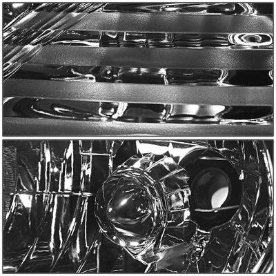 D-Motoring - 08-10 Toyota Highlander  Headlights - Smoked Housing - Plug-n-Play - Pair - 2