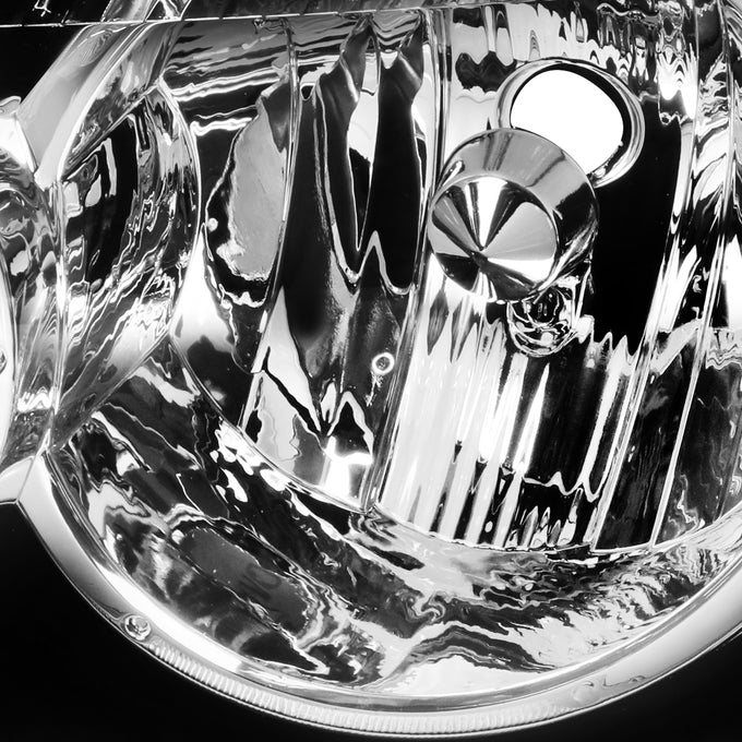 D-Motoring - 01-03 Toyota Highlander Headlights - Clear Lens - Clear Corner - Plug-n-Play - Pair - 3
