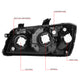 D-Motoring - 01-03 Toyota Highlander Headlights - Clear Lens - Clear Corner - Plug-n-Play - Pair - 6