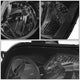 D-Motoring - Headlights - Smoked Lens - Clear Corner - Plug-n-Play - Pair - 01-03 Toyota Highlander - 3