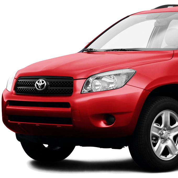 D-Motoring - Headlights - Chrome Housing - Clear Lens - Clear Corner - Plug-n-Play - Pair - 06-08 Toyota RAV4 - 5