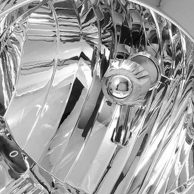 D-Motoring - Headlights - Chrome Housing - Clear Corner - Plug-n-Play - Pair - 06-10 Toyota Sienna - 2