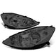 D-Motoring - Headlights - Smoked Lens - Clear Corner - Plug-n-Play - Pair - 06-10 Toyota Sienna - 1