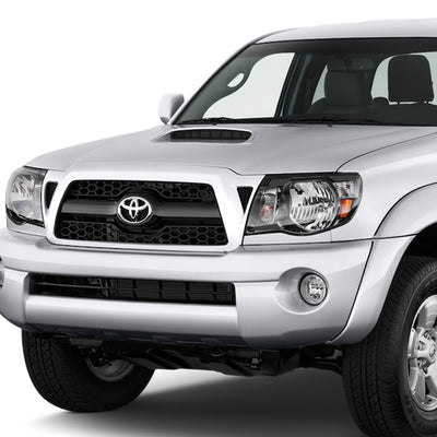 D-Motoring - Headlights - Black Housing - Amber Corner - Plug-n-Play - Pair - 05-11 Toyota Tacoma - 5