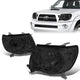 05-11 Toyota Tacoma Headlights - Smoke Housing - Plug-n-Play - 1 Set