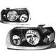 D-Motoring - Headlights - Black Housing - Clear Corner - Plug-n-Play - Pair - 05-07 Ford Escape - 1