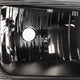 D-Motoring - Headlights - Black Housing - Smoked Lens - Plug-n-Play - Pair - Chevy Express(GMC Savana) 1500 / 2500 / 3500 - 3