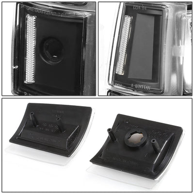 D-Motoring - Headlights - Black Housing - Plug-n-Play - Pair - 94-00 CHEVY C/K - 4
