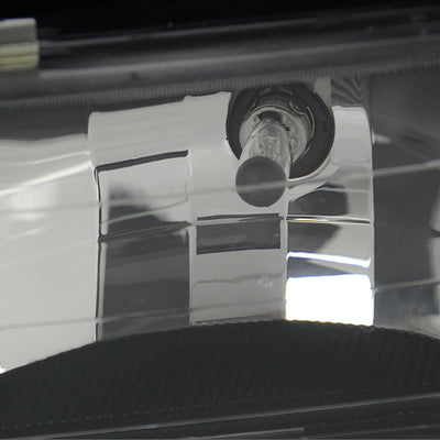 D-Motoring - Headlights - Black Housing - Plug-n-Play - Pair - Chevrolet C1500 Pickup / Suburban / C2500 Pickup / Suburban / C3500 Pickup / K1500 Pickup - 6
