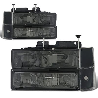 D-Motoring - Headlights - Plug-n-Play - Pair - Chevrolet C1500 Pickup / Suburban / C2500 Pickup / Suburban / C3500 Pickup / K1500 Pickup - 3