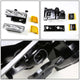 D-Motoring - Headlights+Bumper Lights+Corner Lights Assembly - Chrome Housing - Plug-n-Play - Pair - Chevrolet C1500 Pickup / Suburban / C2500 Pickup / GMC C1500 Pickup / Suburban / C2500 Pickup - 4