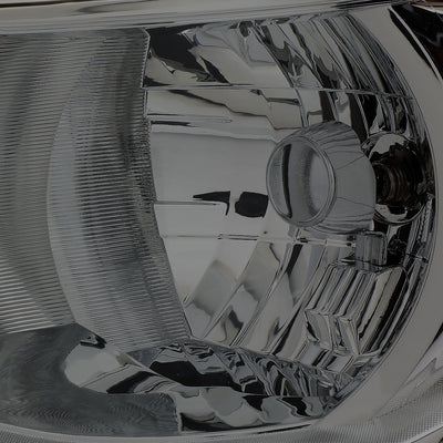 D-Motoring - Headlights - Smoked Lens - Clear Corner - Plug-n-Play - Pair - 15-17 Chevy Colorado - 2
