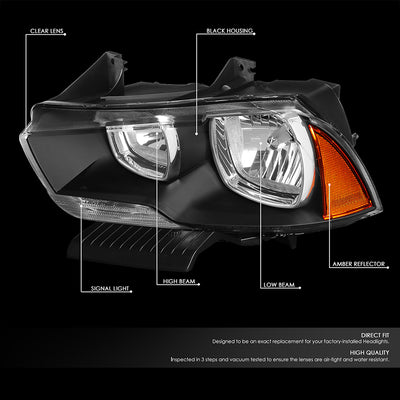 headlight-dodge-charger-hl-oh-cha11-bk-am - 2