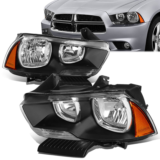 headlight-dodge-charger-hl-oh-cha11-bk-am - 1